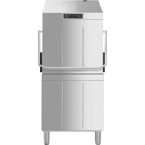 SMEG SPH615AU Easyline fully insulated passthrough dishwasher - 9.7 kW Three phase (6.7 kW optional) - 600x500 basket. Electronic control - 3 cycles - Whisk Hospitality - SPH615AU