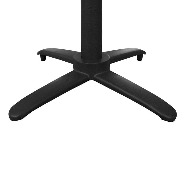 Bolero Aluminium Flip Top Table Base Black GP773 - Whisk Hospitality - GP773