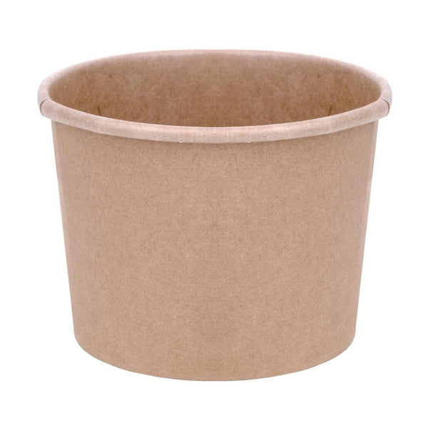 Fiesta Compostable Soup Container - 340ml 98mm (Pack 500) FB162 - Whisk Hospitality - FB162