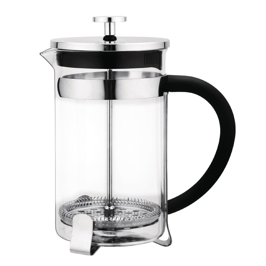 Olympia Contemporary Cafetiere St/St - 6 cup 800ml GF231 - Whisk Hospitality - GF231