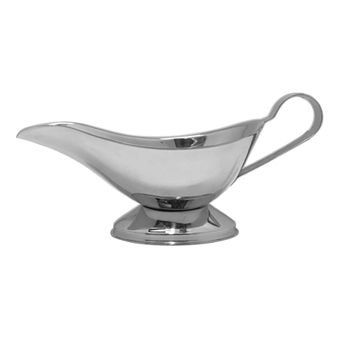 Olympia Sauce Boat St/St - 450ml 16oz J053 - Whisk Hospitality - J053