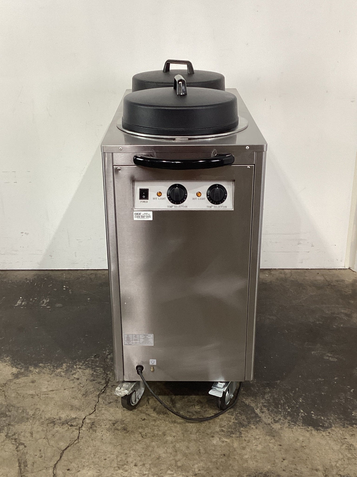 FED DR - 2E - Double Plate Warmer + Dispenser - Whisk Hospitality - 774688