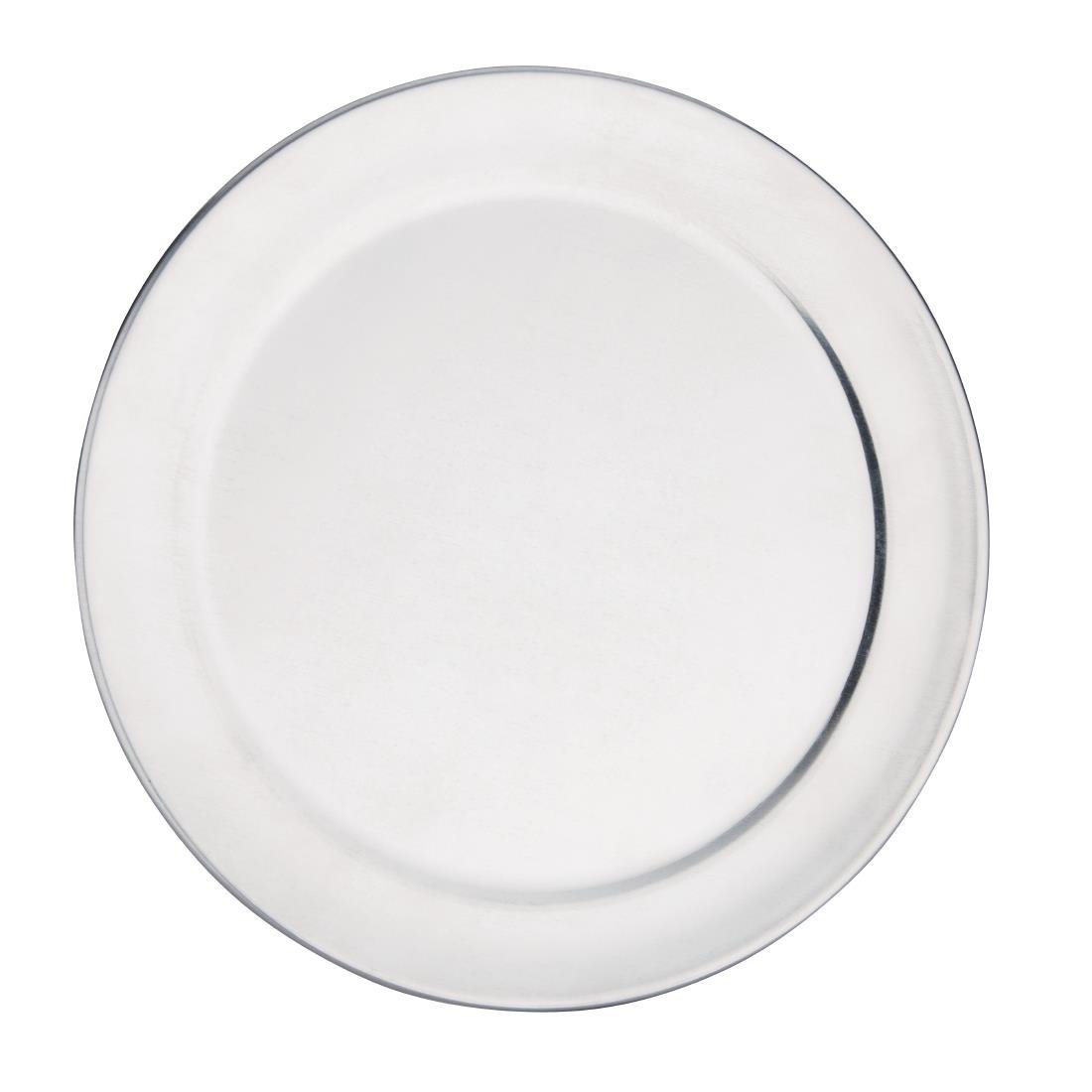 Vogue Pizza Tray Wide Rim Aluminum - 200mm GE196 - Whisk Hospitality - GE196