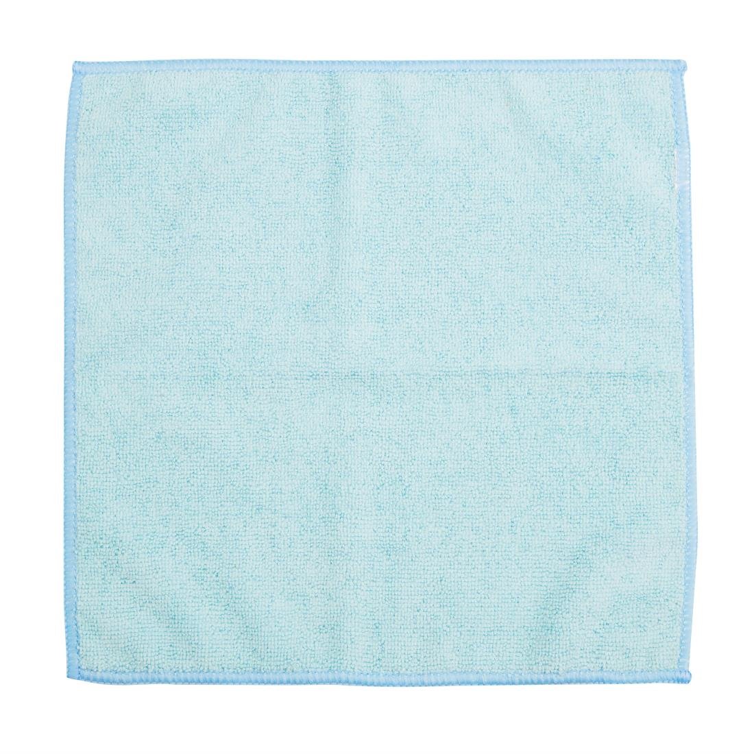 Jantex Microfibre Cloths - Blue (Pack 5) HX269 - Whisk Hospitality - HX269
