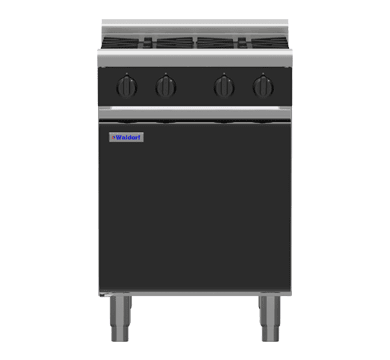 Waldorf Bold Rnlb8406G Cd 600Mm Gas Cooktop Low Back Version Cabinet Base - Whisk Hospitality - RNLB8406G-CD