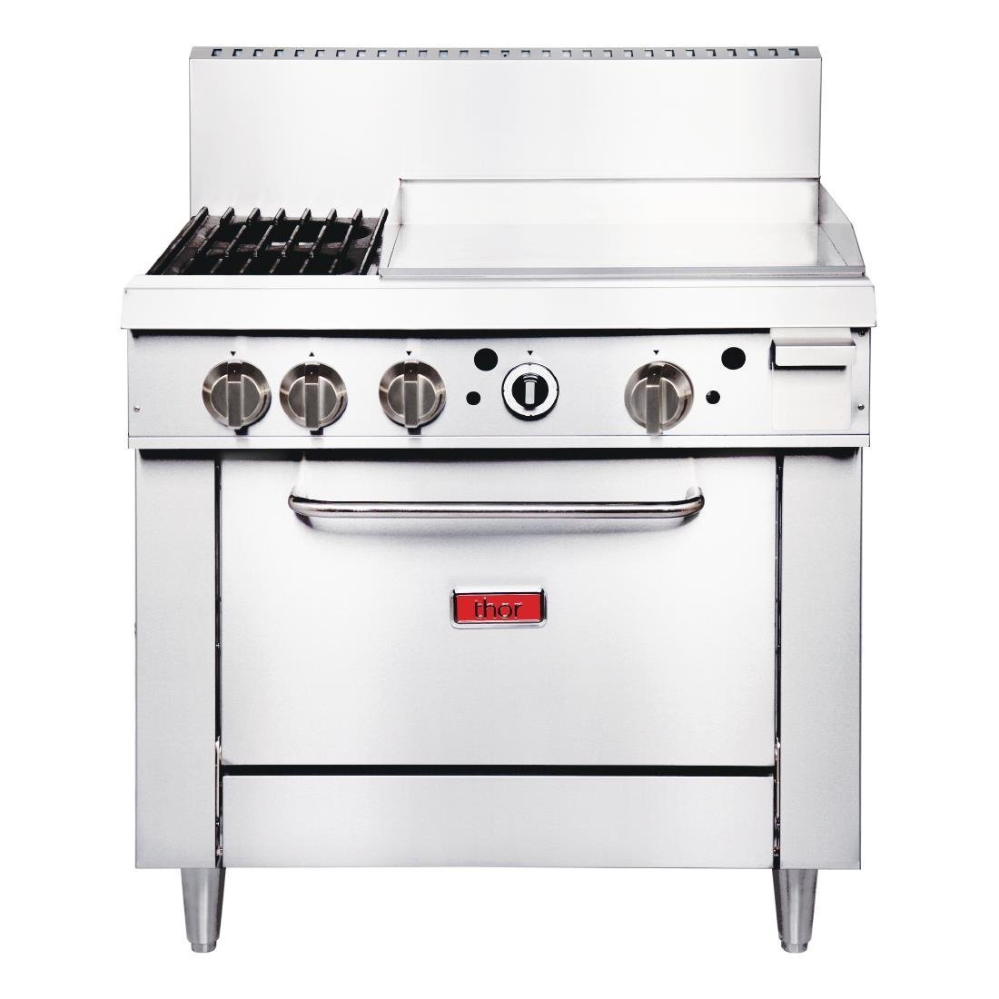 Thor Gas Freestanding Oven Range - LPG TR - 2F - G24F GE543 - P - Whisk Hospitality - GE543-P