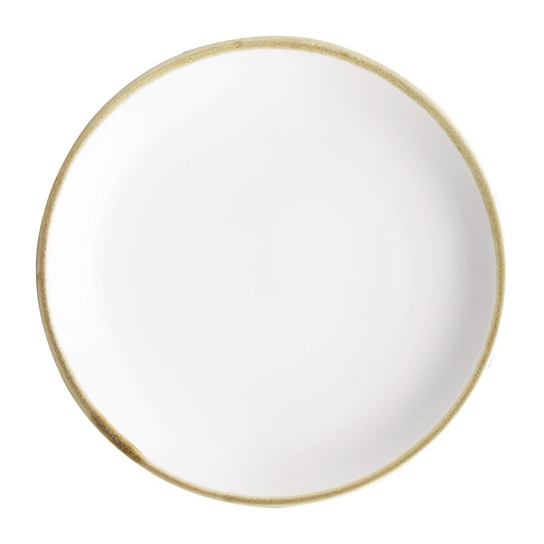 Olympia Kiln Chalk Coupe Plate - 228mm 9" (Box 6) FB999 - Whisk Hospitality - FB999