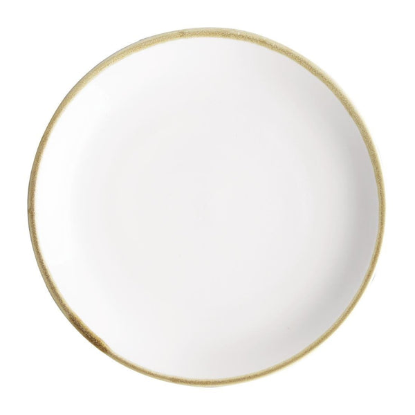 Olympia Kiln Chalk Coupe Plate - 228mm 9" (Box 6) FB999 - Whisk Hospitality - FB999