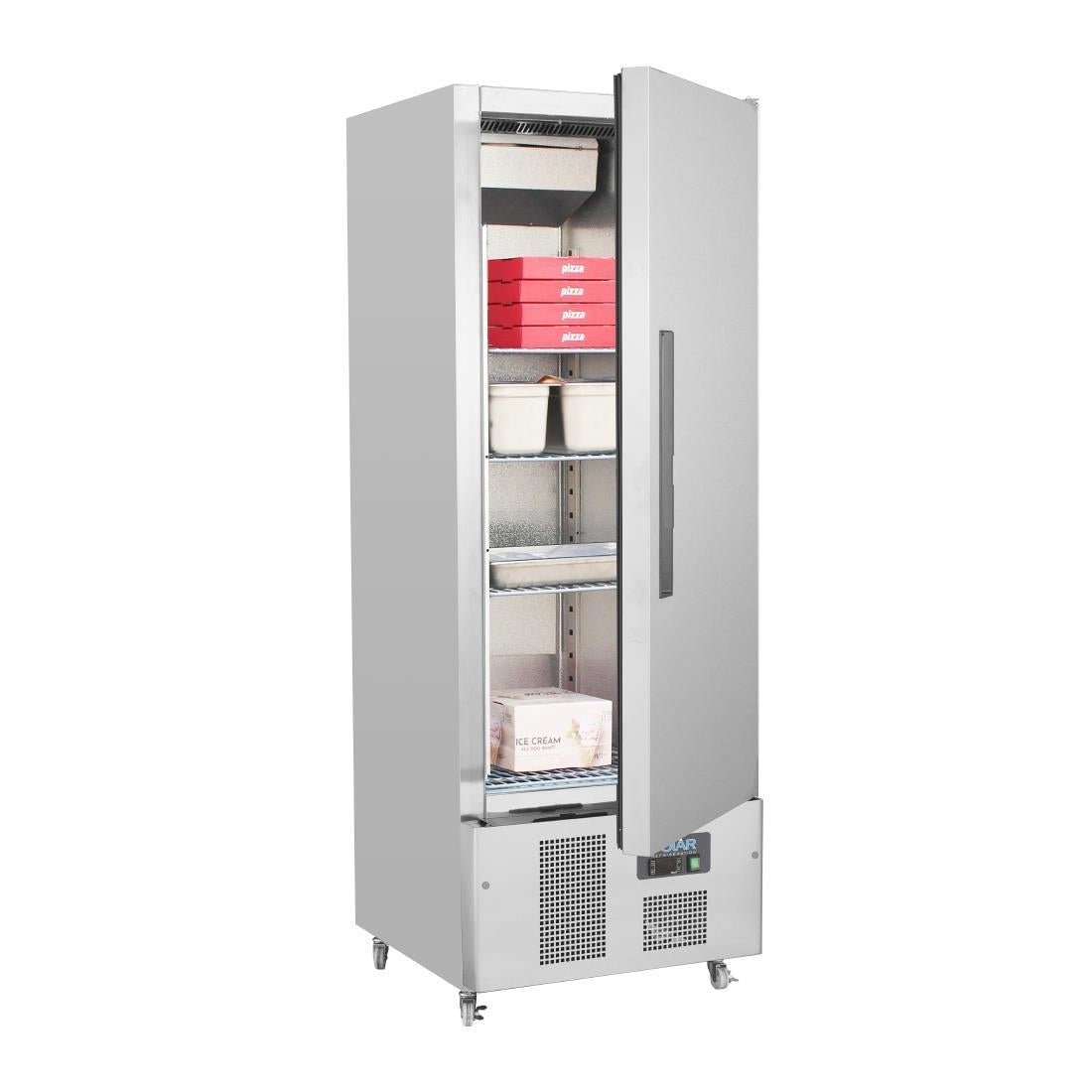 Polar G - Series Upright Slimline Freezer 440Ltr G591 - A - Whisk Hospitality - G591-A