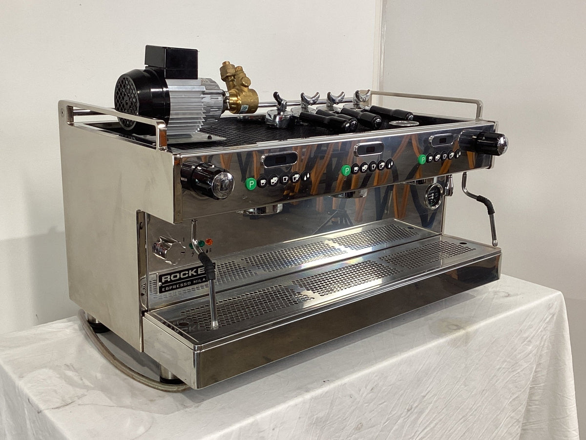 Rocket Boxer Timer A3 3 Group Coffee Machine - Whisk Hospitality - 802822