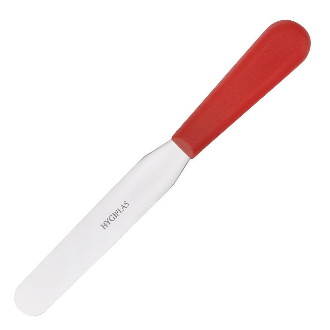 Hygiplas Palette Knife Red - 8" C894 - Whisk Hospitality - C894