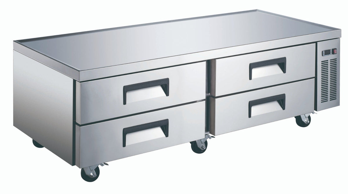 FED - X Chef Base Refrigeratied Drawer Bench 450L - XCB - 72 - Whisk Hospitality - XCB-72