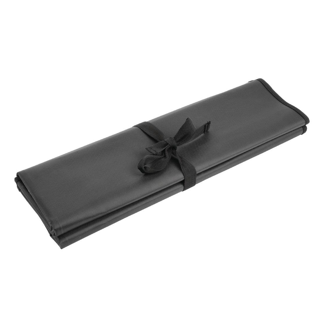 Vogue 13 Compartment Wipe Clean Knife Wallet U628 - Whisk Hospitality - U628