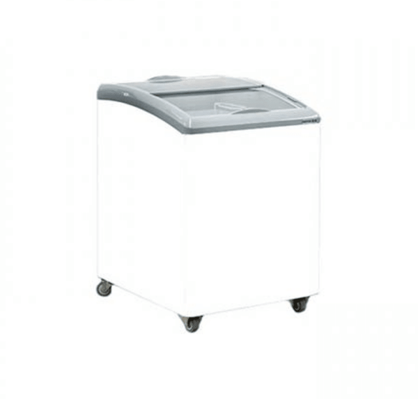 Exquisite Curved Glass Chest Freezer - SD151 - Whisk Hospitality - SD151