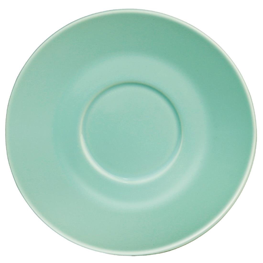 Olympia Cafe Saucer Aqua (Fits GL460 & GL461) - 158mm (Box 12) GL464 - Whisk Hospitality - GL464
