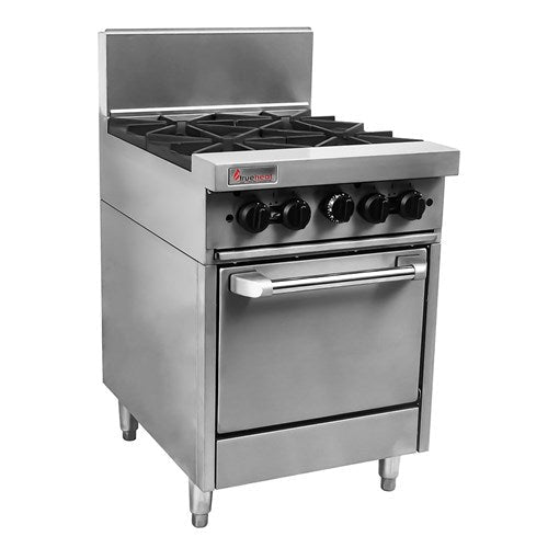Trueheat RCR6-4-NG 4 Burner Range Oven - Whisk Hospitality - 3PA-8752-2103TR6033