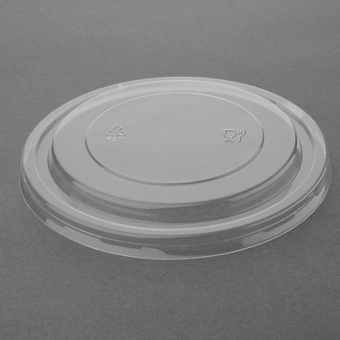 Fiesta Recyclable PET Lid for Round Salad Bowls FB196 FB197 FB198 (Pack 300) FB199 - Whisk Hospitality - FB199