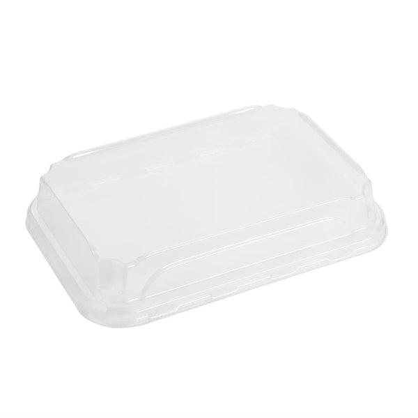 Fiesta Recyclable PET Lid for No 3 Sushi Tray (Pack 300) HX293 - Whisk Hospitality - HX293
