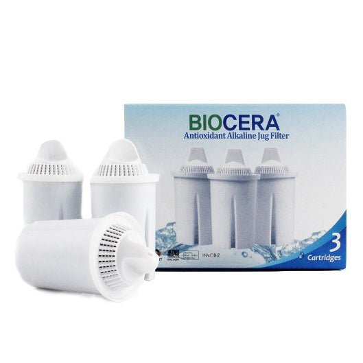Filter Set for Biocera Alkaline Water Jug (3 pcs/set) - Whisk Hospitality - BIOALKFILTER