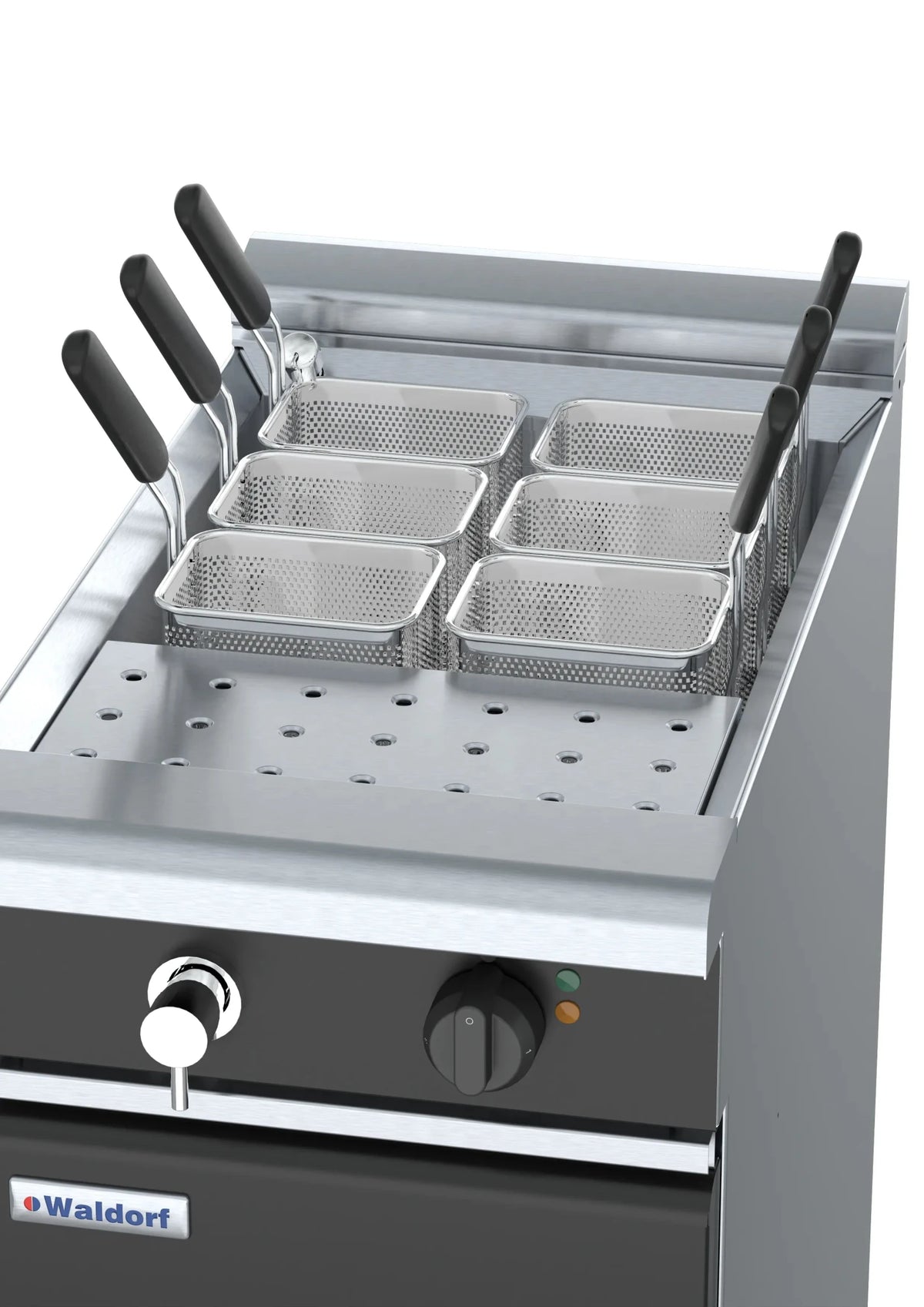 Waldorf Bold Pclb8140E 450Mm Electric Pasta Cooker Low Back Version - Whisk Hospitality - PCLB8140E