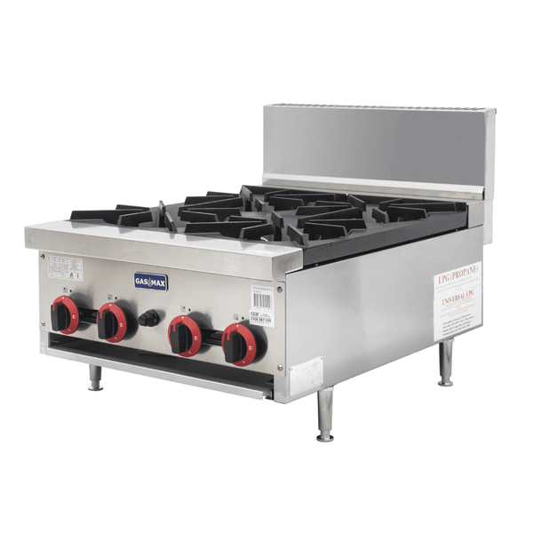 Gasmax Gas 4 Burner Cook Top RB-4E - Whisk Hospitality - RB-4E