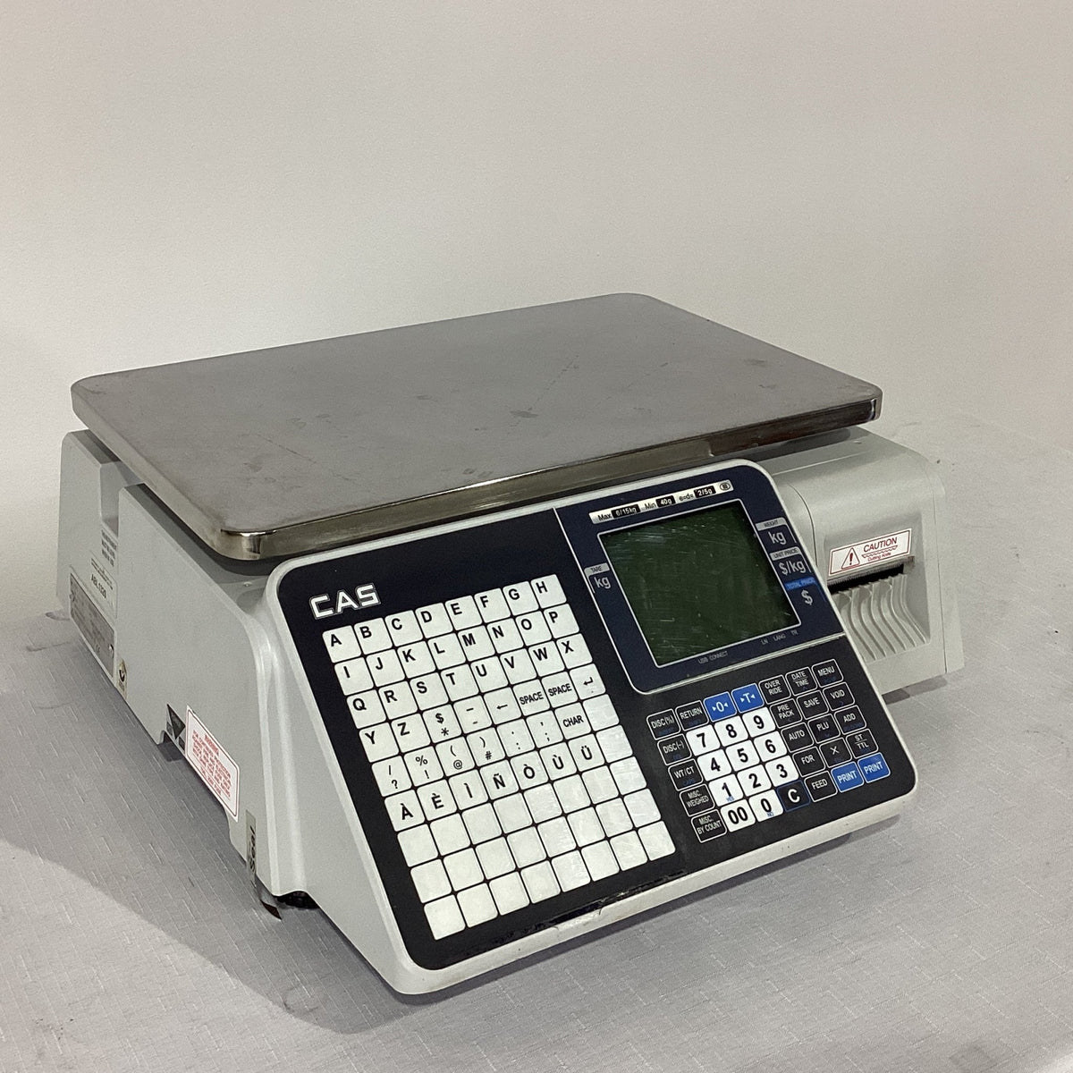 CAS CL3000-15B Label Printing Scale - Whisk Hospitality - 808635
