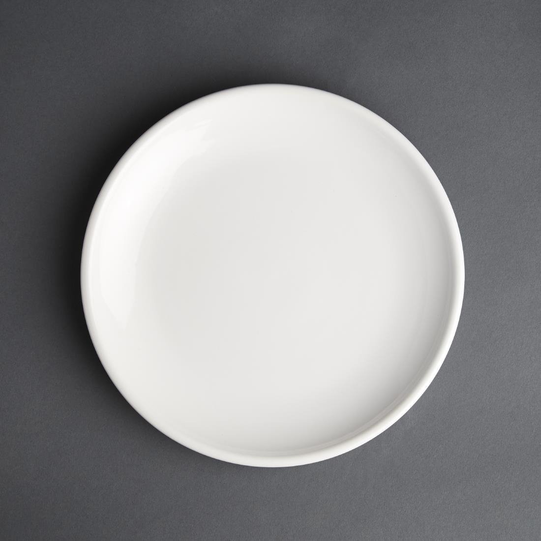 Olympia Cafe Coupe Plate White - 205mm (Box 12) CG353 - Whisk Hospitality - CG353