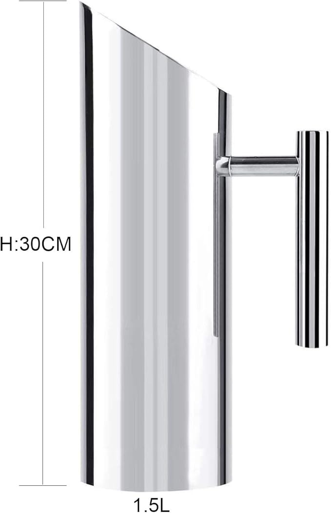 Stainless Steel Water Jug - 1.4L - Whisk Hospitality - 492452