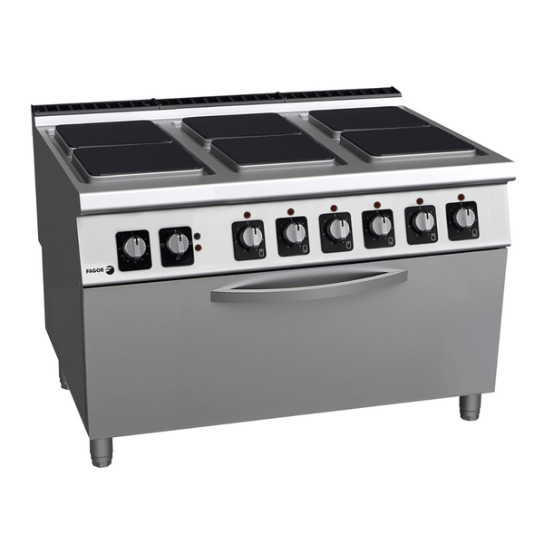 Fagor Kore 900 Series Electric 6 Burner with oven C - E961OP - Whisk Hospitality - C-E961OP