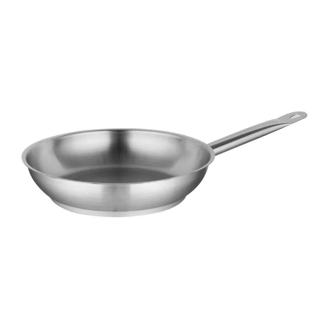 Vogue Frypan St/St - 240mm 9 1/2" M925 - Whisk Hospitality - M925