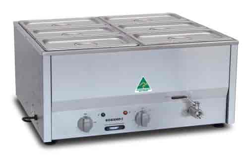 Roband BM4B Countertop Bain Marie - Whisk Hospitality - 3PA-1907-CL-BM4B-4702