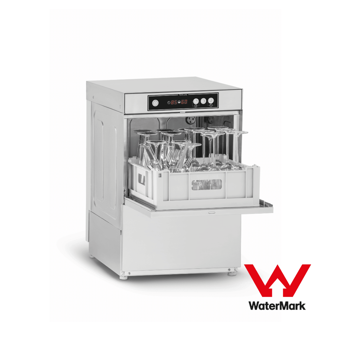 Asber Tech Line Underbench Glass/Dishwasher - GE - 400BDD - Whisk Hospitality - GE-400BDD