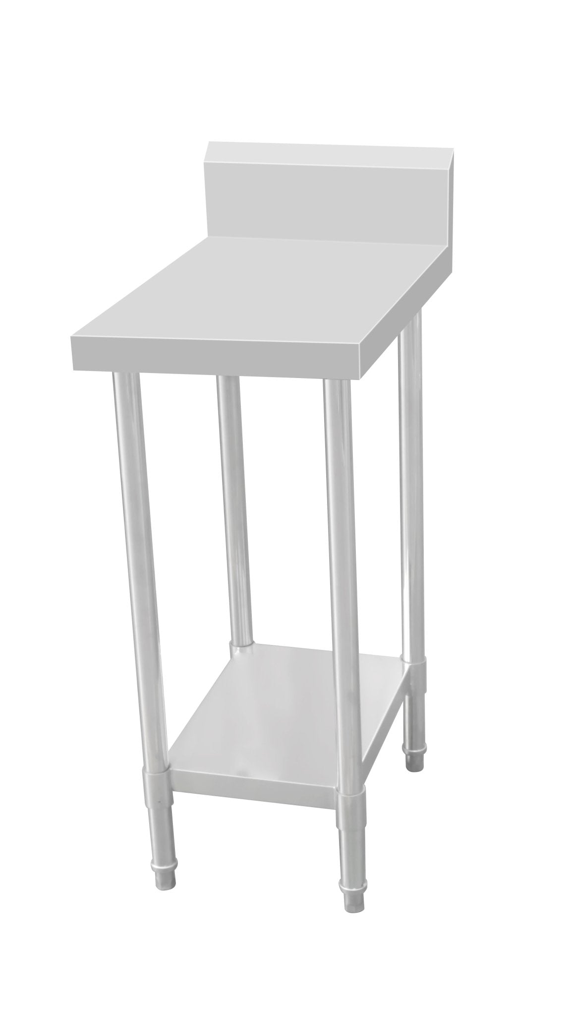 Work Bench with Splashback & Undershelf - 800 / AWS-0480 - Whisk Hospitality - 631100