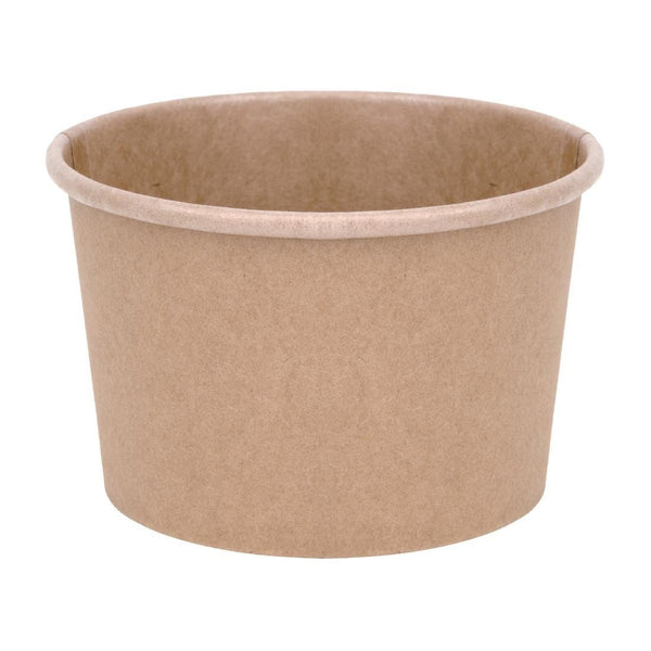Fiesta Compostable Soup Container - 225ml 98mm (Pack 500) FB160 - Whisk Hospitality - FB160