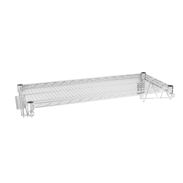 Vogue Wire Wall Shelves St/St - 910x360mm 36x14" U201 - Whisk Hospitality - U201