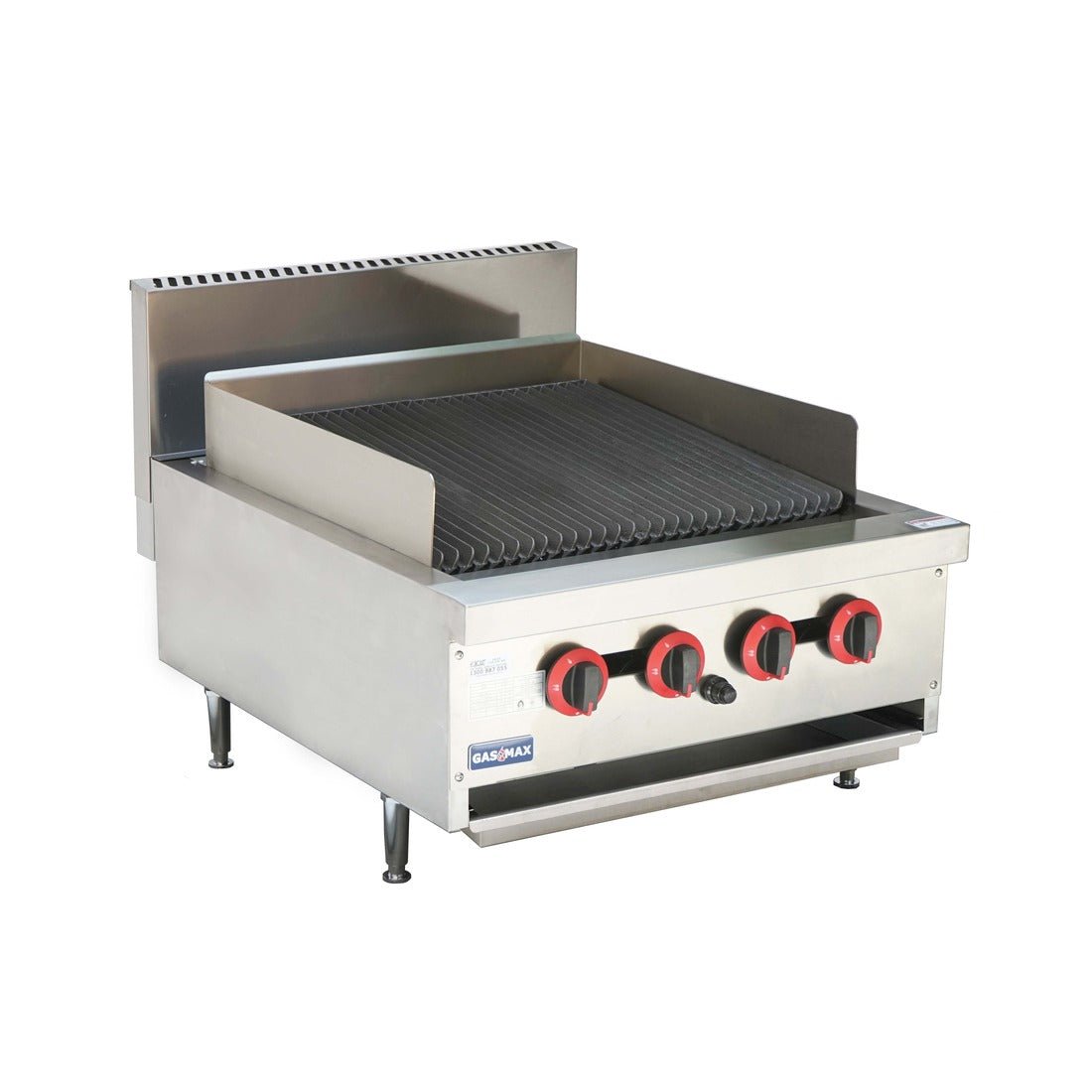 QR - 24E Natural Gas 4 Burner Char Grill Top - Whisk Hospitality - QR-24E