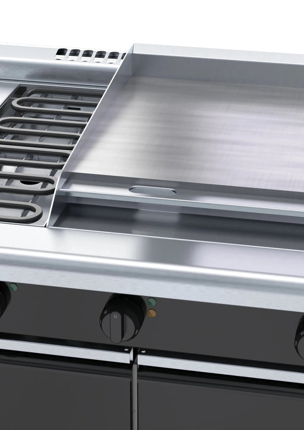 Waldorf Bold Rnlb8606E Cd 900Mm Electric Cooktop Low Back Version Cabinet Base - Whisk Hospitality - RNLB8606E-CD
