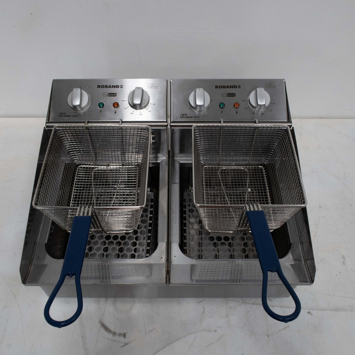 Roband FR25 Contertop Split Pan Fryer - Whisk Hospitality - 874348