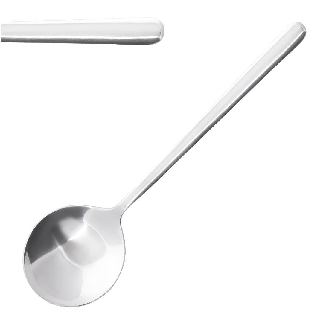 Olympia Henley Soup Spoon St/St (Box 12) C453 - Whisk Hospitality - C453