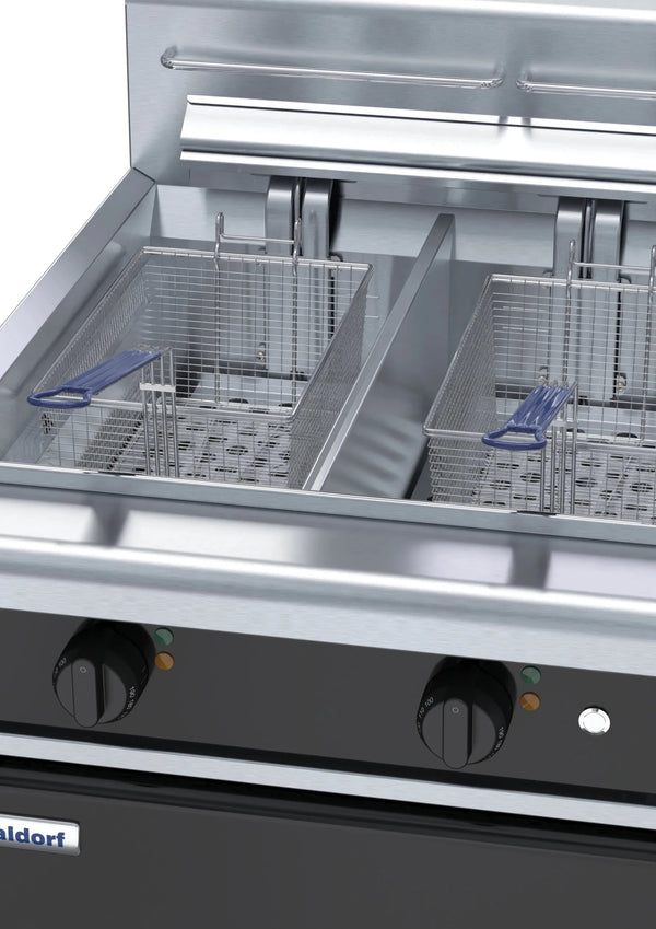 Waldorf Bold Fnb8235E 600Mm Twin Pan Electric Fryer - Whisk Hospitality - FNB8235E
