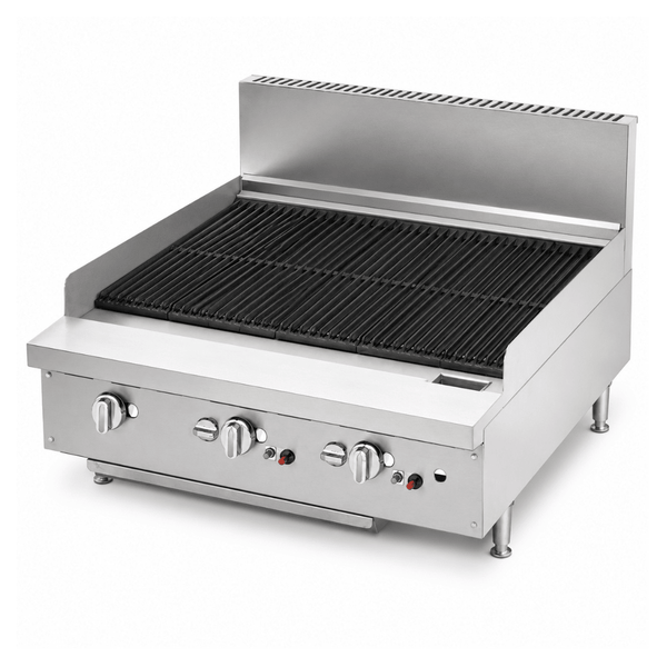 Brenner Forge 800 Series Char Grill Top LPG with 3 Burners BREG8C-900L - Whisk Hospitality - BREG8C-900L