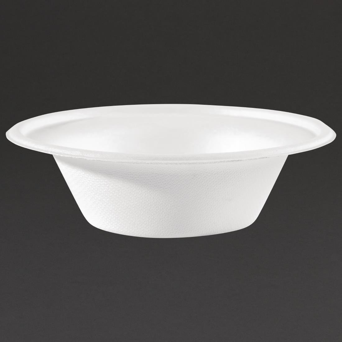 Fiesta Compostable Bagasse Round Bowl 300ml (Pack 50) CW906 - Whisk Hospitality - CW906