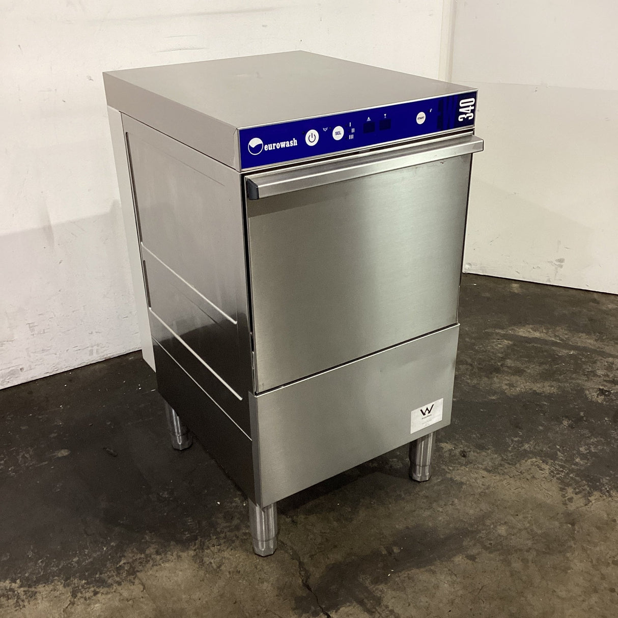 Eurowash EW340E Undercounter Glasswasher - Whisk Hospitality - 812570