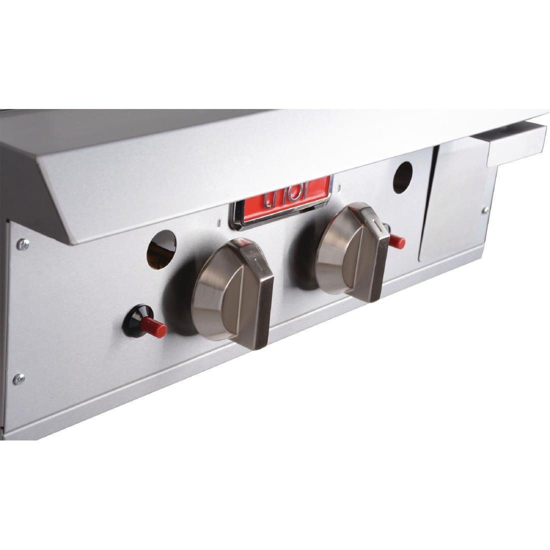 Thor Gas Griddle 24" manual control with flame failure - NG TR - G24F NG GH105 - N - Whisk Hospitality - GH105-N