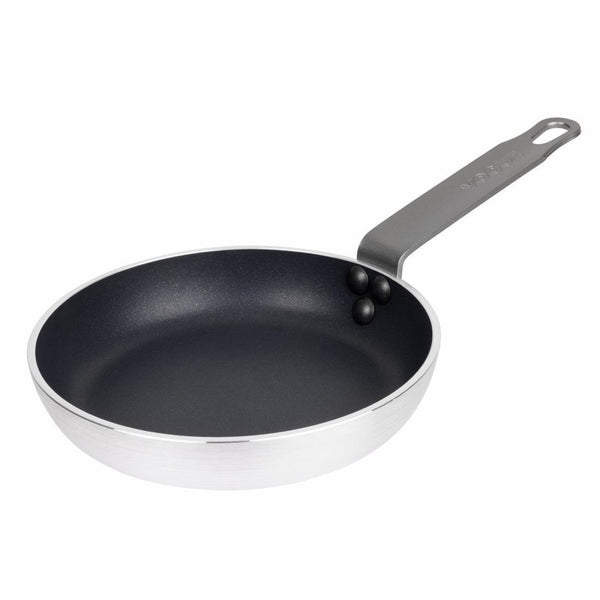 Vogue Frypan Aluminium Non - stick Teflon Platinum Plus - 200x40mm HT977 - Whisk Hospitality - HT977