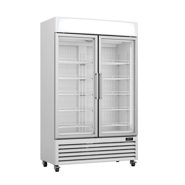 Thermaster Upright Double Glass Door Freezer LG-800PF - Whisk Hospitality - LG-800PF