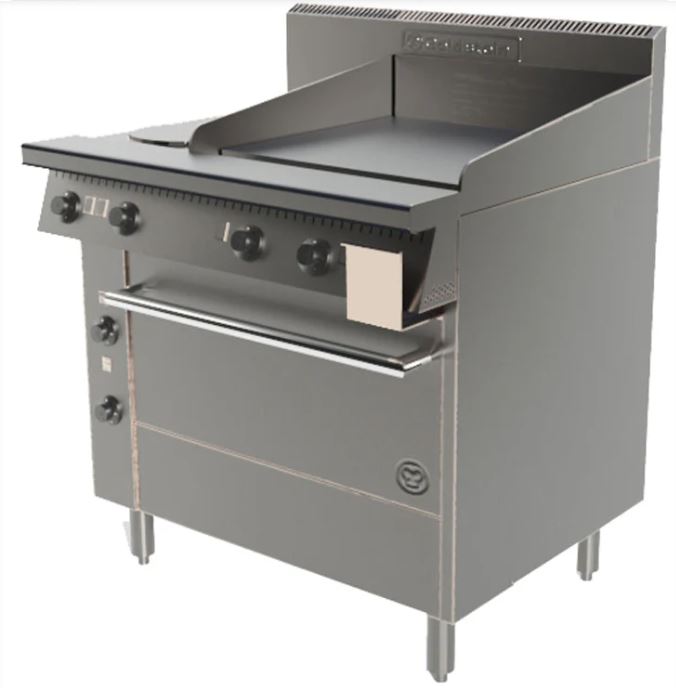 Goldstein PEC2S24G28 Convection Oven Range - Whisk Hospitality - 3PA-7767-PEC2S24G28