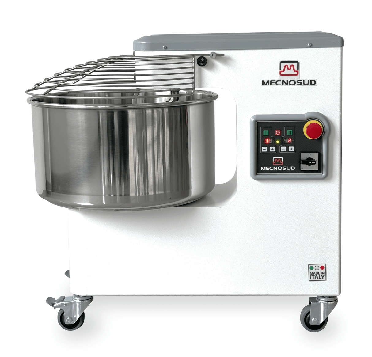 Mecnosud Fixed Head/Bowl 2 Speed Single Phase Spiral Mixer SMM3344 - Whisk Hospitality - SMM3344