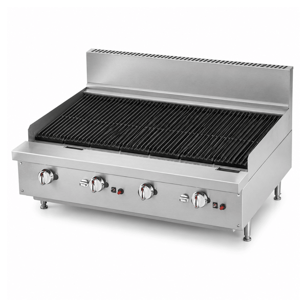 Brenner Forge 800 Series Char Grill Top NG with 4 Burners BREG8C-1200N - Whisk Hospitality - BREG8C-1200N
