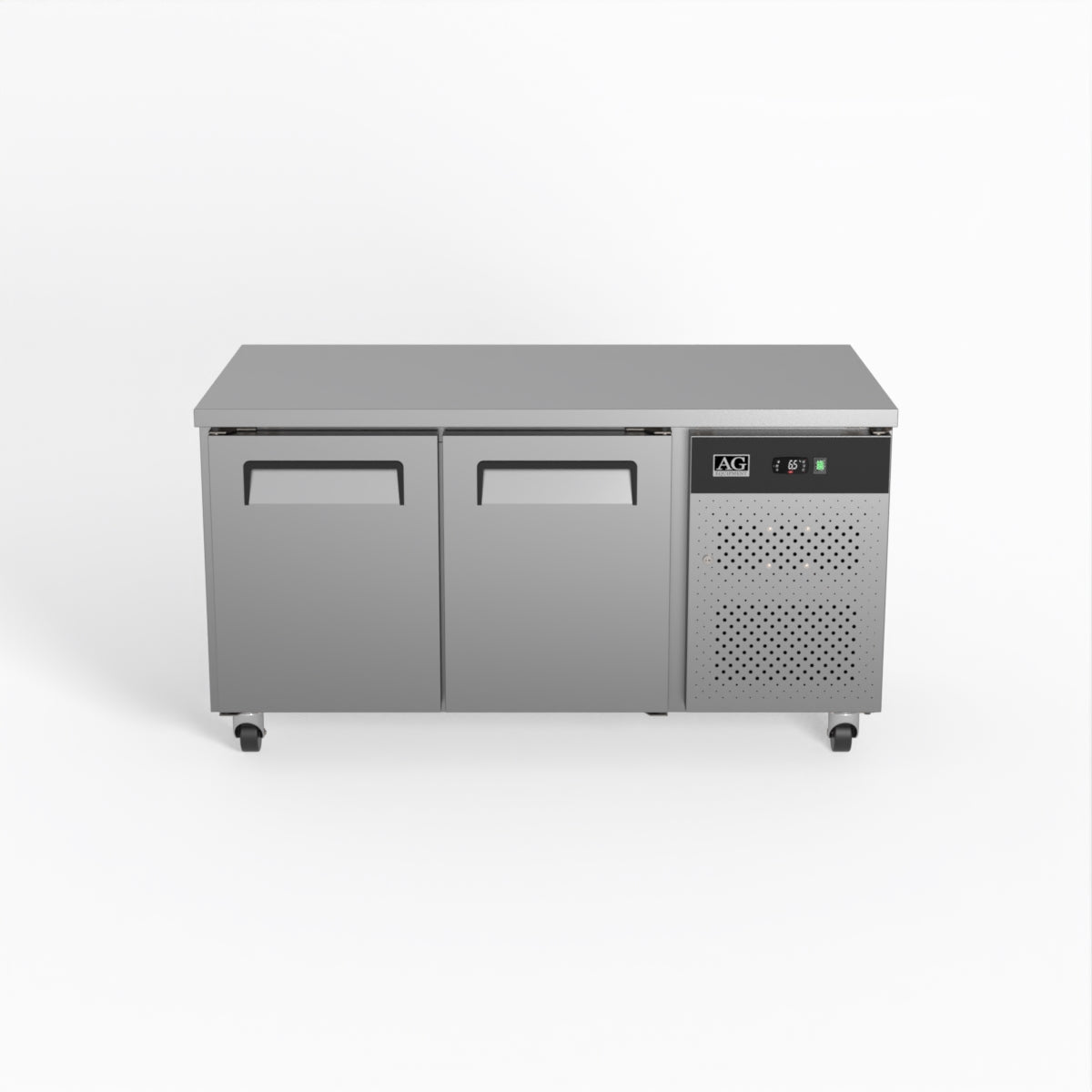 AG Two Door Commercial Worktop / Under Bench Fridge 800mm Depth PAX2100TN - Whisk Hospitality - PAX2100TN
